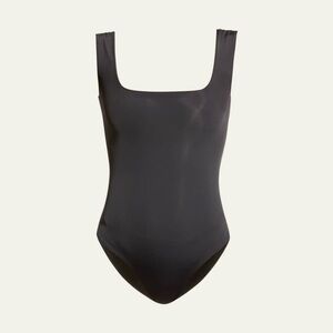MARA HOFFMAN Persephone Square-Neck One-Piece Swimsuit
